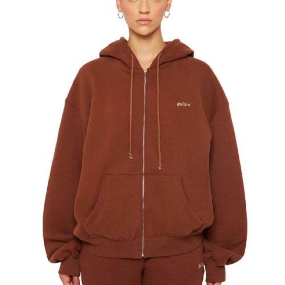ISO! Danielle Guizio Brown Hoodie